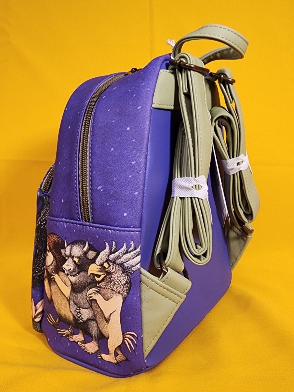 Loungefly Where The Wild Things Are Mini Backpack Soft Tag NEW - Picture 7 of 12